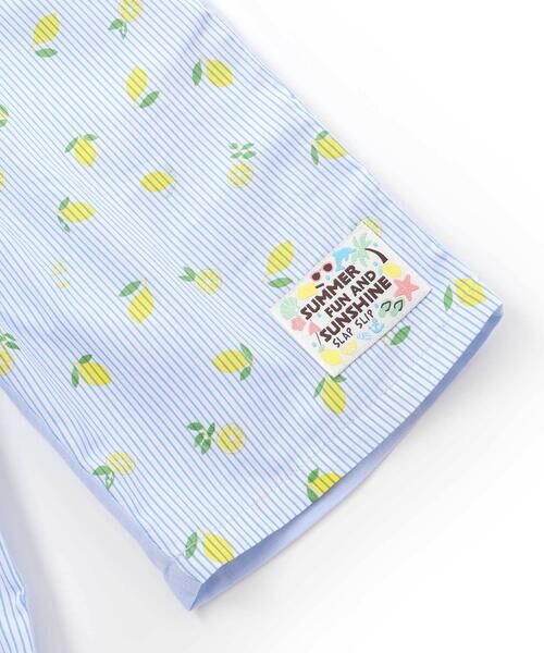 SLAP SLIP / スラップ スリップ ショート・ハーフ・半端丈パンツ | 【マリンシリーズ】ストライプ&チェック前後切り替え5分丈パンツ | 詳細15