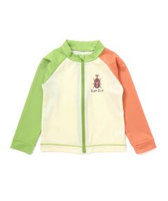 SLAP SLIP / スラップ スリップ 水着・スイムグッズ | 消防車カブトムシ恐竜ブロックワッペンバイカラーラッシュガード(90~130cm)