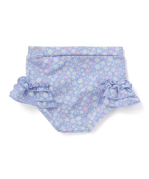 SLAP SLIP / スラップ スリップ 水着・スイムグッズ | 肩フリルタンクトップ+花柄ビキニ(90~130cm) | 詳細2