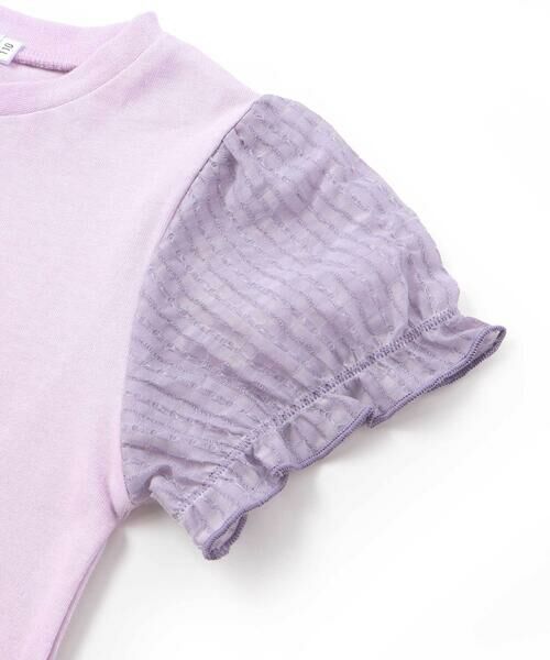 SLAP SLIP / スラップ スリップ Tシャツ | アイスxケーキスパンコールパフ半袖Tシャツ(80~130cm) | 詳細11