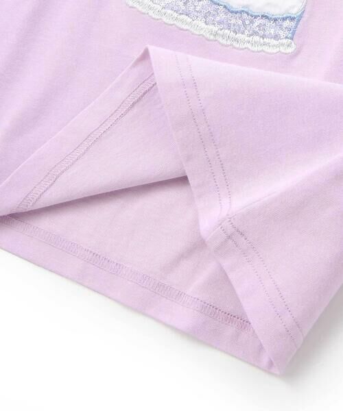 SLAP SLIP / スラップ スリップ Tシャツ | アイスxケーキスパンコールパフ半袖Tシャツ(80~130cm) | 詳細12