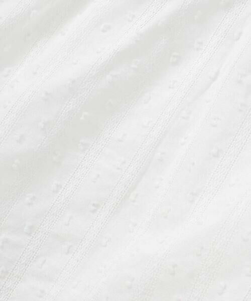 SLAP SLIP / スラップ スリップ Tシャツ | 【お揃い】スカラップキャミストライプ&ドビー半袖Tシャツ(80~130cm) | 詳細7