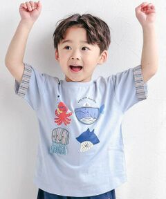 SLAP SLIP / スラップ スリップ Tシャツ | 昆虫&海の生き物モチーフ半袖Tシャツ(80~130cm)