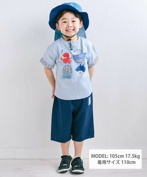 SLAP SLIP / スラップ スリップ Tシャツ | 昆虫&海の生き物モチーフ半袖Tシャツ(80~130cm) | 詳細1