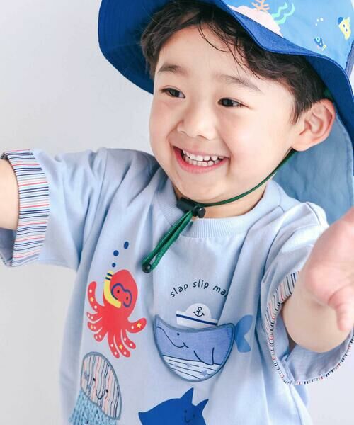 SLAP SLIP / スラップ スリップ Tシャツ | 昆虫&海の生き物モチーフ半袖Tシャツ(80~130cm) | 詳細3