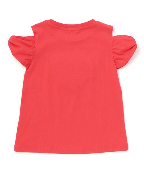 SLAP SLIP / スラップ スリップ Tシャツ | 【接触冷感】肩開きリボン袖ポシェット半袖Tシャツ(80~130cm) | 詳細5