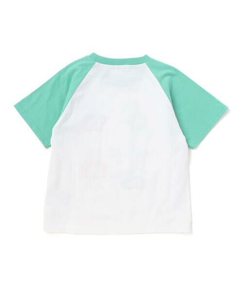 SLAP SLIP / スラップ スリップ Tシャツ | 【接触冷感】モチーフ刺しゅうラグラン半袖Tシャツ(80~130cm) | 詳細1