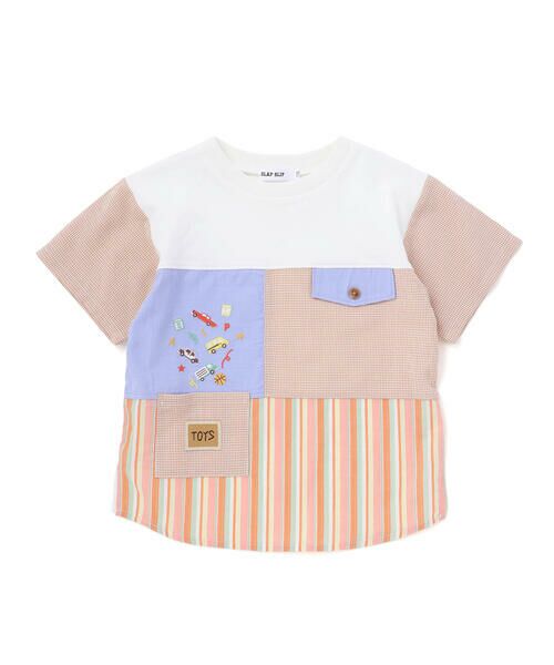 SLAP SLIP / スラップ スリップ Tシャツ | 【接触冷感】マルチ切り替え半袖Tシャツ(80~130cm) | 詳細4