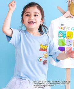 SLAP SLIP / スラップ スリップ Tシャツ | 【トイ・ストーリー(Toy Story)コレクション】キャラクターワッペン&バックプリント半袖Tシャツ(80~130cm)