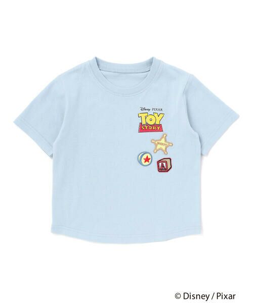 SLAP SLIP / スラップ スリップ Tシャツ | 【トイ・ストーリー(Toy Story)コレクション】キャラクターワッペン&バックプリント半袖Tシャツ(80~130cm) | 詳細7