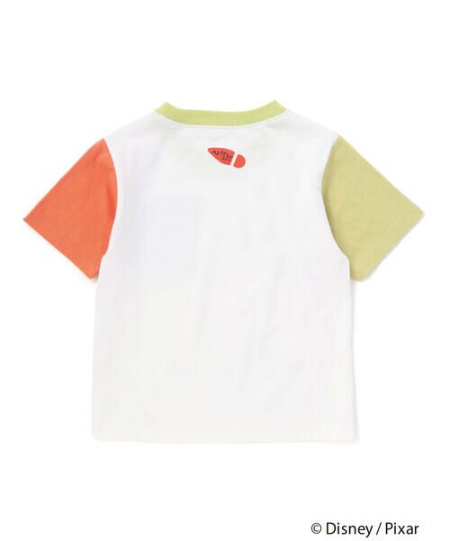 SLAP SLIP / スラップ スリップ Tシャツ | 【トイ・ストーリー(Toy Story)コレクション】キャラクタープリントバイカラー半袖Tシャツ(80~130cm) | 詳細7