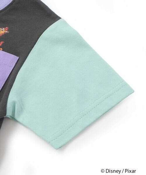 SLAP SLIP / スラップ スリップ Tシャツ | 【トイ・ストーリー(Toy Story)コレクション】キャラクタープリントバイカラー半袖Tシャツ(80~130cm) | 詳細17