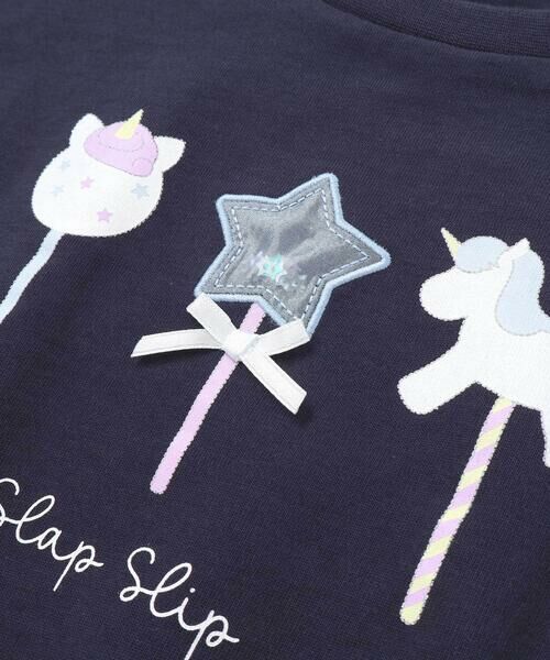 SLAP SLIP / スラップ スリップ Tシャツ | 【接触冷感】ドロストペタルスリーブ半袖Tシャツ(80~130cm) | 詳細11
