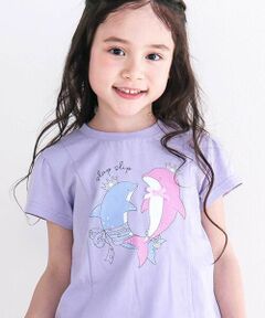 SLAP SLIP / スラップ スリップ Tシャツ | 【スララク/吸汗速乾/接触冷感/オーガニックコットン】ときめき女の子半袖Tシャツ(80~130cm)
