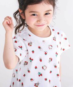 SLAP SLIP / スラップ スリップ Tシャツ | 【スララク/吸汗速乾/接触冷感/オーガニックコットン】ときめき女の子半袖Tシャツ(80~130cm)