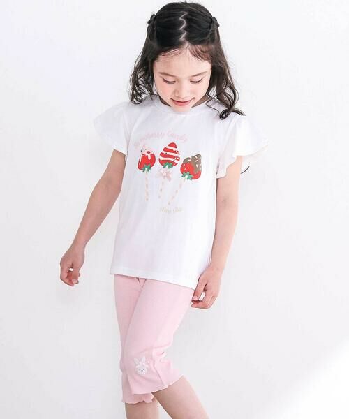 SLAP SLIP / スラップ スリップ Tシャツ | 【スララク/吸汗速乾/接触冷感/オーガニックコットン】ときめき女の子半袖Tシャツ(80~130cm) | 詳細2
