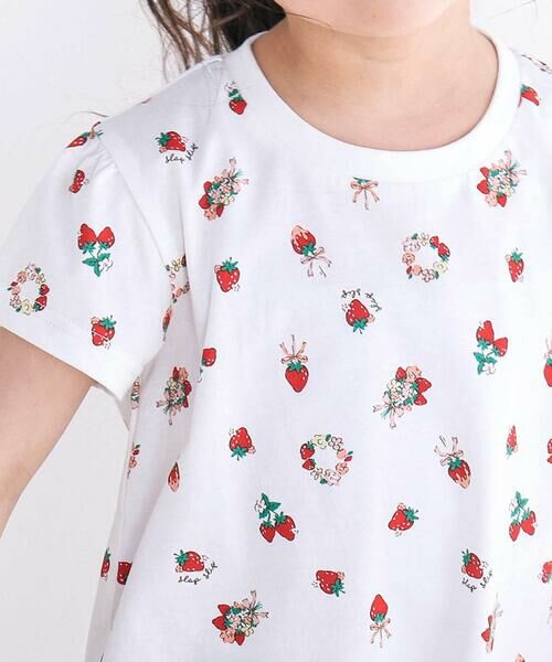 SLAP SLIP / スラップ スリップ Tシャツ | 【スララク/吸汗速乾/接触冷感/オーガニックコットン】ときめき女の子半袖Tシャツ(80~130cm) | 詳細8