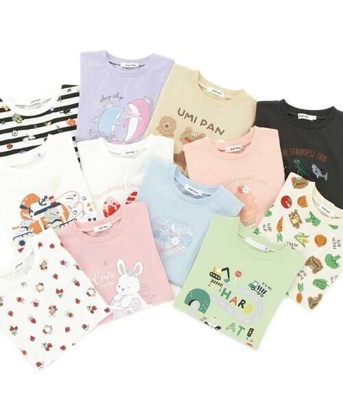 SLAP SLIP / スラップ スリップ Tシャツ | 【スララク/吸汗速乾/接触冷感/オーガニックコットン】ときめき女の子半袖Tシャツ(80~130cm) | 詳細15