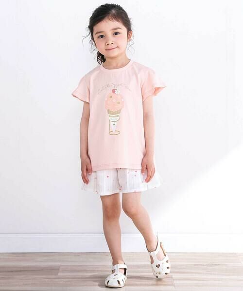 SLAP SLIP / スラップ スリップ Tシャツ | 【スララク/吸汗速乾/接触冷感/オーガニックコットン】ときめき女の子半袖Tシャツ(80~130cm) | 詳細16