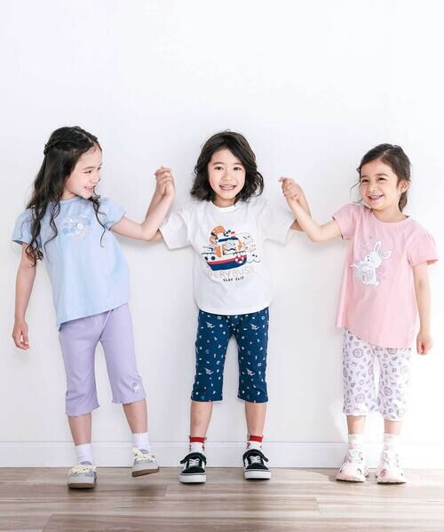 SLAP SLIP / スラップ スリップ Tシャツ | 【スララク/吸汗速乾/接触冷感/オーガニックコットン】ときめき女の子半袖Tシャツ(80~130cm) | 詳細18