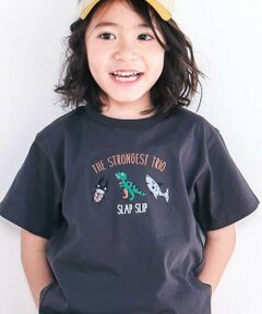 SLAP SLIP / スラップ スリップ Tシャツ | 【スララク/吸汗速乾/接触冷感/オーガニックコットン】わくわく男の子半袖Tシャツ(80~130cm)