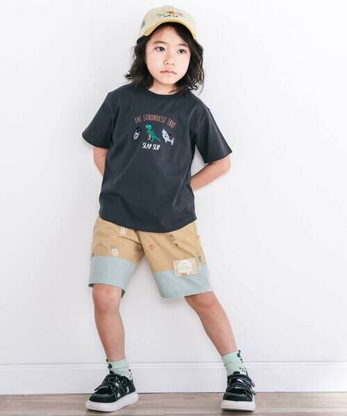 SLAP SLIP / スラップ スリップ Tシャツ | 【スララク/吸汗速乾/接触冷感/オーガニックコットン】わくわく男の子半袖Tシャツ(80~130cm) | 詳細5