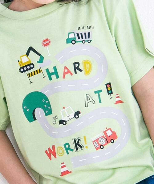 SLAP SLIP / スラップ スリップ Tシャツ | 【スララク/吸汗速乾/接触冷感/オーガニックコットン】わくわく男の子半袖Tシャツ(80~130cm) | 詳細17