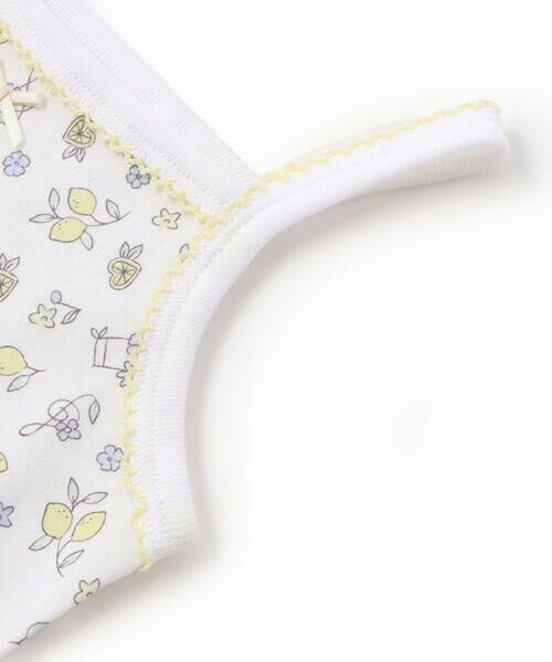 SLAP SLIP / スラップ スリップ その他インナー・ルームウェア | ハート柄+お花レモン総柄キャミソールインナー2点セット(80~130cm) | 詳細7