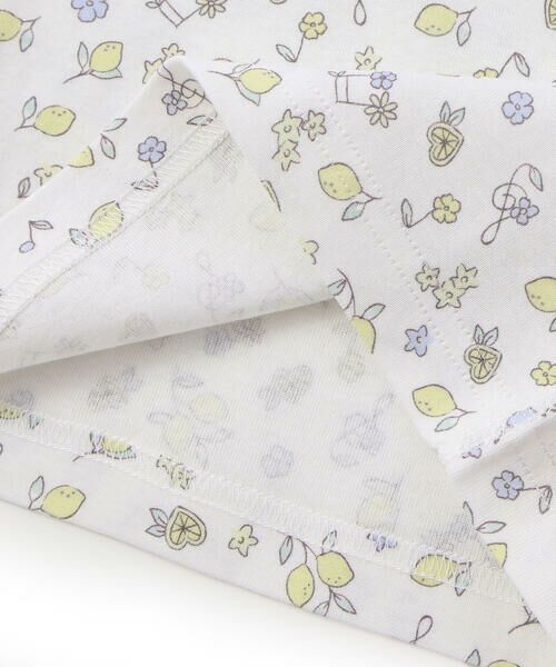 SLAP SLIP / スラップ スリップ その他インナー・ルームウェア | ハート柄+お花レモン総柄キャミソールインナー2点セット(80~130cm) | 詳細8