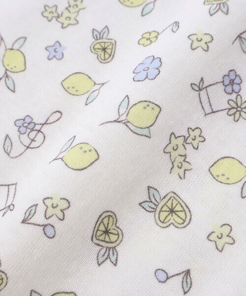 SLAP SLIP / スラップ スリップ その他インナー・ルームウェア | ハート柄+お花レモン総柄キャミソールインナー2点セット(80~130cm) | 詳細9