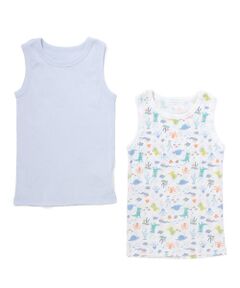 SLAP SLIP / スラップ スリップ その他インナー・ルームウェア | くるま柄+恐竜総柄タンクトップインナー2点セット(80~130cm)