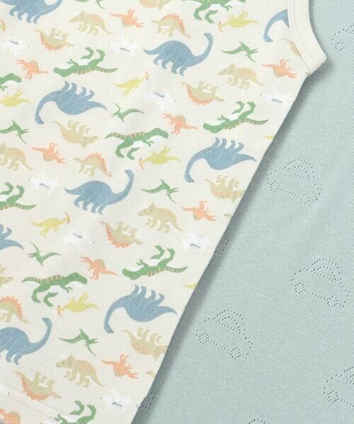 SLAP SLIP / スラップ スリップ その他インナー・ルームウェア | くるま柄+恐竜総柄タンクトップインナー2点セット(80~130cm) | 詳細9