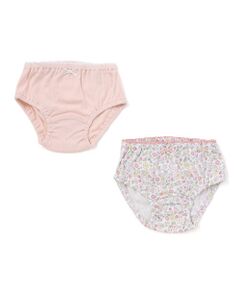 SLAP SLIP / スラップ スリップ ショーツ | 貝殻ウサギ+花レモン総柄ショーツ2点セット(100~130cm)