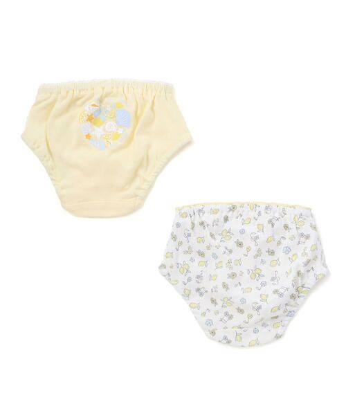 SLAP SLIP / スラップ スリップ ショーツ | 貝殻ウサギ+花レモン総柄ショーツ2点セット(100~130cm) | 詳細8