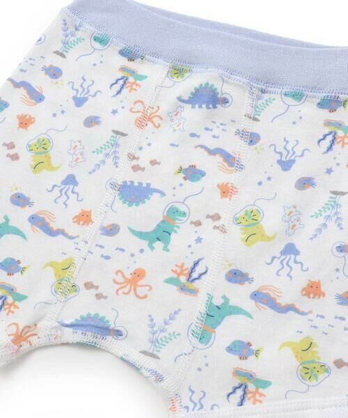 SLAP SLIP / スラップ スリップ ボクサーパンツ・ブリーフ | イヌ恐竜+恐竜総柄ショーツ2点セット | 詳細3