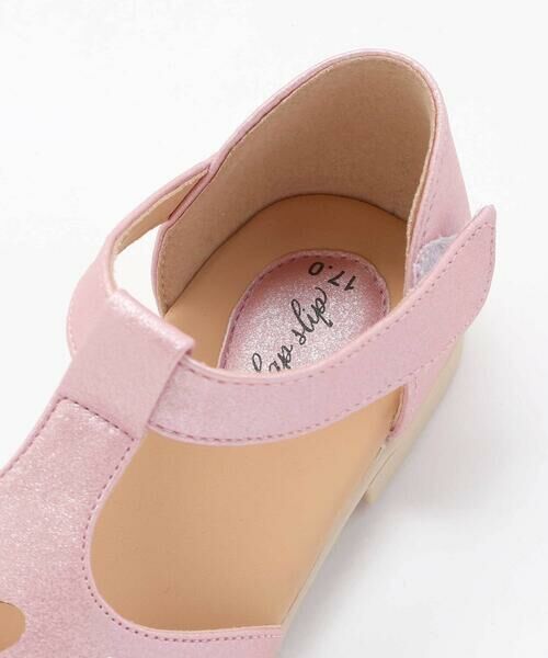 SLAP SLIP / スラップ スリップ サンダル | お花イチゴシェル刺しゅうグルカサンダル(14~19cm) | 詳細11