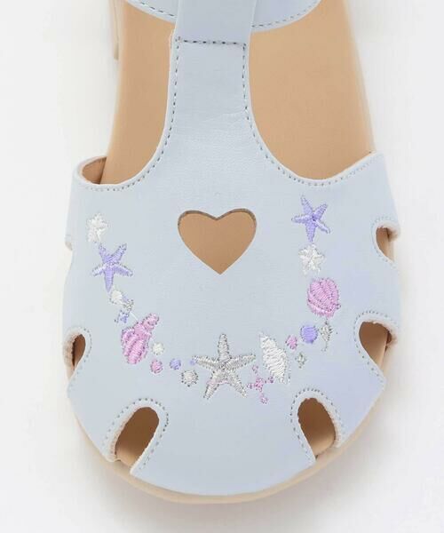 SLAP SLIP / スラップ スリップ サンダル | お花イチゴシェル刺しゅうグルカサンダル(14~19cm) | 詳細17