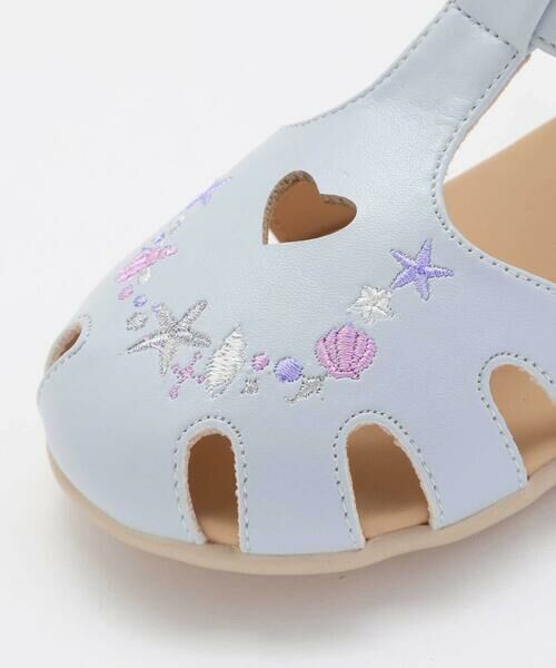 SLAP SLIP / スラップ スリップ サンダル | お花イチゴシェル刺しゅうグルカサンダル(14~19cm) | 詳細18