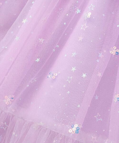 SLAP SLIP / スラップ スリップ ミニ丈・ひざ丈ワンピース | 【スラプリ】ラメチュールフレアワンピース(80~130cm) | 詳細18