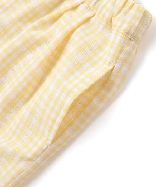 SLAP SLIP / スラップ スリップ その他トップス | 肩フリルチュニック+チェック柄ショートパンツセットアップ(90~130cm) | 詳細12