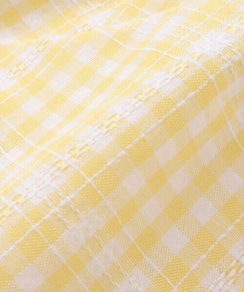 SLAP SLIP / スラップ スリップ その他トップス | 肩フリルチュニック+チェック柄ショートパンツセットアップ(90~130cm) | 詳細16
