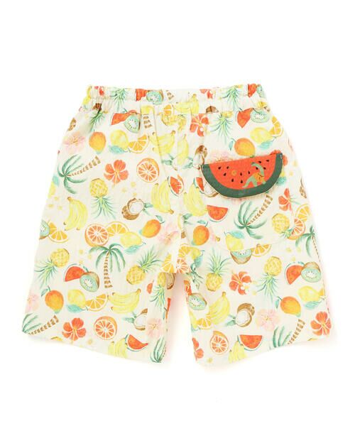 SLAP SLIP / スラップ スリップ ショート・ハーフ・半端丈パンツ | 【お揃い】トロピカル総柄ショートパンツ(80~130cm) | 詳細5