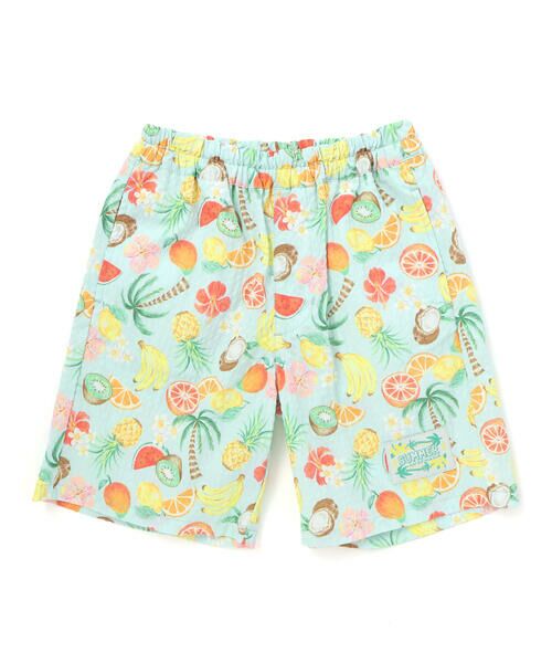 SLAP SLIP / スラップ スリップ ショート・ハーフ・半端丈パンツ | 【お揃い】トロピカル総柄ショートパンツ(80~130cm) | 詳細10