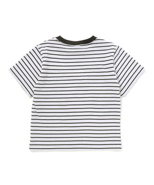 SLAP SLIP / スラップ スリップ Tシャツ | 【ディズニーコレクション】キャラクター刺しゅうボーダー半袖Tシャツ(80~130cm) | 詳細6