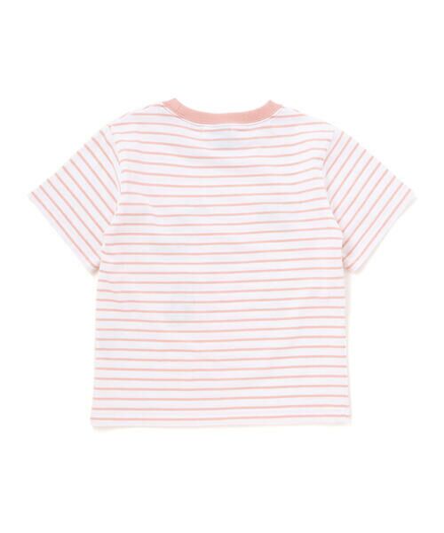 SLAP SLIP / スラップ スリップ Tシャツ | 【ディズニーコレクション】キャラクター刺しゅうボーダー半袖Tシャツ(80~130cm) | 詳細18