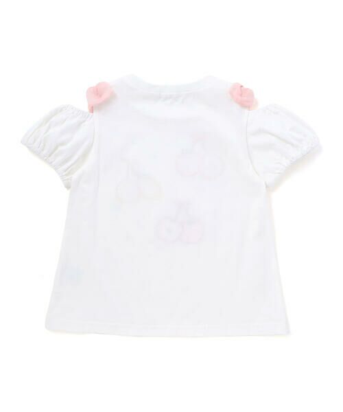 SLAP SLIP / スラップ スリップ Tシャツ | 【接触冷感】肩開きフルーツパッチ半袖Tシャツ(80~130cm) | 詳細6