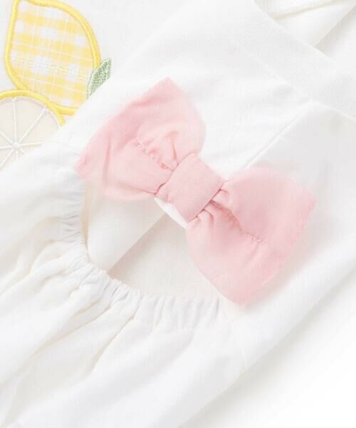 SLAP SLIP / スラップ スリップ Tシャツ | 【接触冷感】肩開きフルーツパッチ半袖Tシャツ(80~130cm) | 詳細7