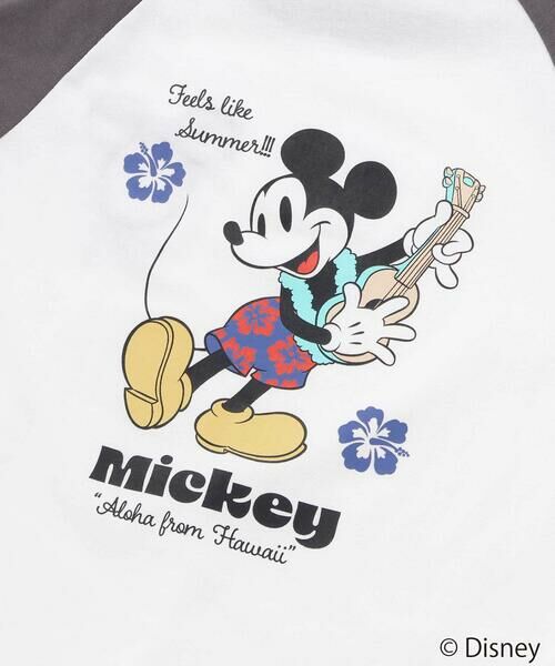 SLAP SLIP / スラップ スリップ Tシャツ | 【ディズニーコレクション】キャラクターモチーフラグラン半袖Tシャツ(80~130cm) | 詳細8
