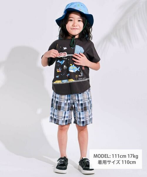 SLAP SLIP / スラップ スリップ Tシャツ | 【接触冷感】海の仲間電車モチーフ半袖Tシャツ(80~130cm) | 詳細1