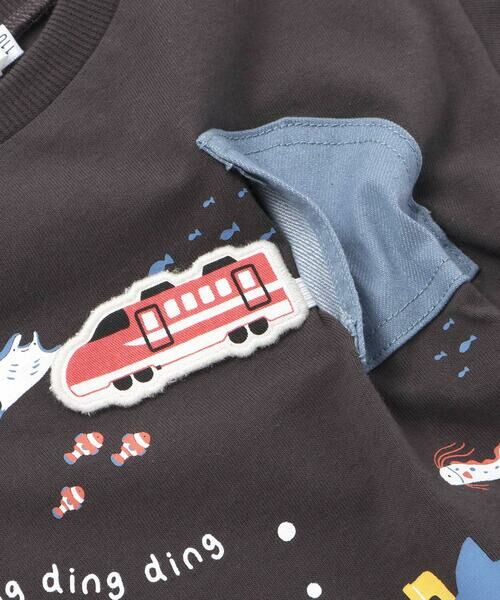 SLAP SLIP / スラップ スリップ Tシャツ | 【接触冷感】海の仲間電車モチーフ半袖Tシャツ(80~130cm) | 詳細6